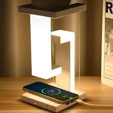Anti-Gravity LED Desk Lamp with Wireless Charger - Wireless Charger | Sync & Switch