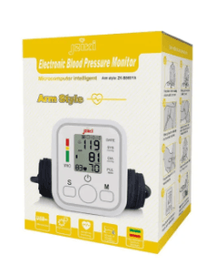 Digital Arm Blood Pressure Monitor - Voice Announcement, Large LCD, 99 Memory Sets