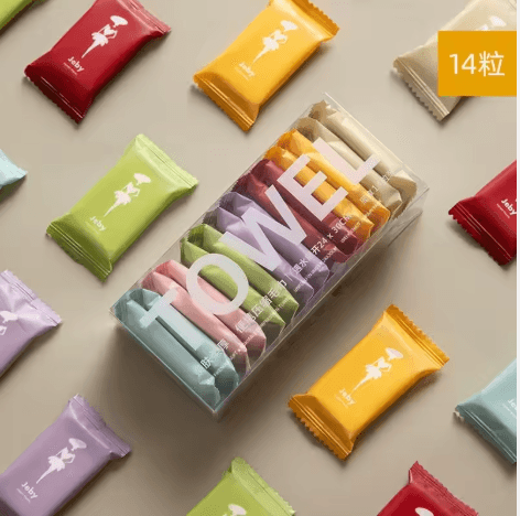 Cotton Compression Face Towel (14 pcs) - Home & Lifestyle | Sync & Switch