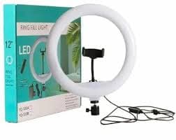 12' inch LED Ring Phil Light - Tripod &Ring Light | Sync & Switch