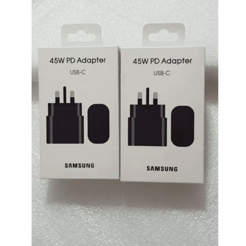 45 w 3pin adapter Samsung - Mobile Charger | Sync & Switch