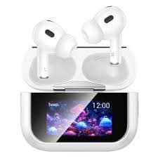 Hoco EW79 Bright ANC Touch Screen Bluetooth Earbuds – White - Earbuds | Sync & Switch