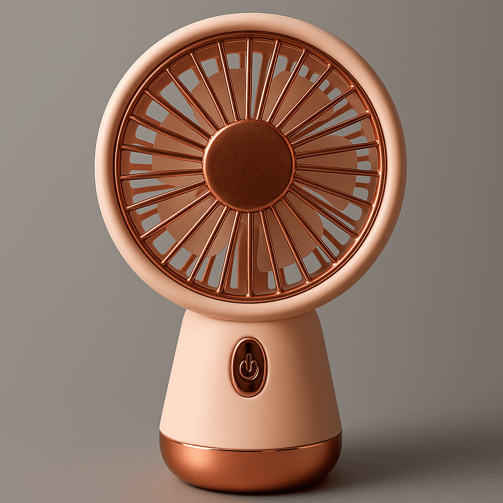 Mini USB Rechargeable Desktop Fan – 5 Speed Gear - Charger Fan | Sync & Switch