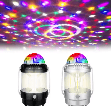 Factory Hiking Portable Emergency Hanging Lanterns Rechargeable - All Light & 3D Light | Sync & Switch