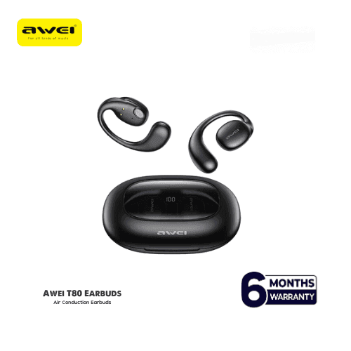 Awei T80 OWS Bluetooth Air Conduction Earbuds - Earbuds | Sync & Switch