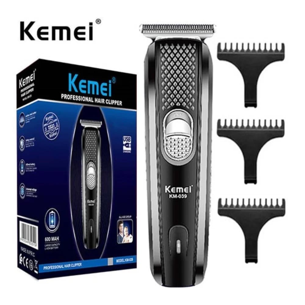 Kemei KM-039 Professional Hair Clipper - Trimmer & Razor | Sync & Switch