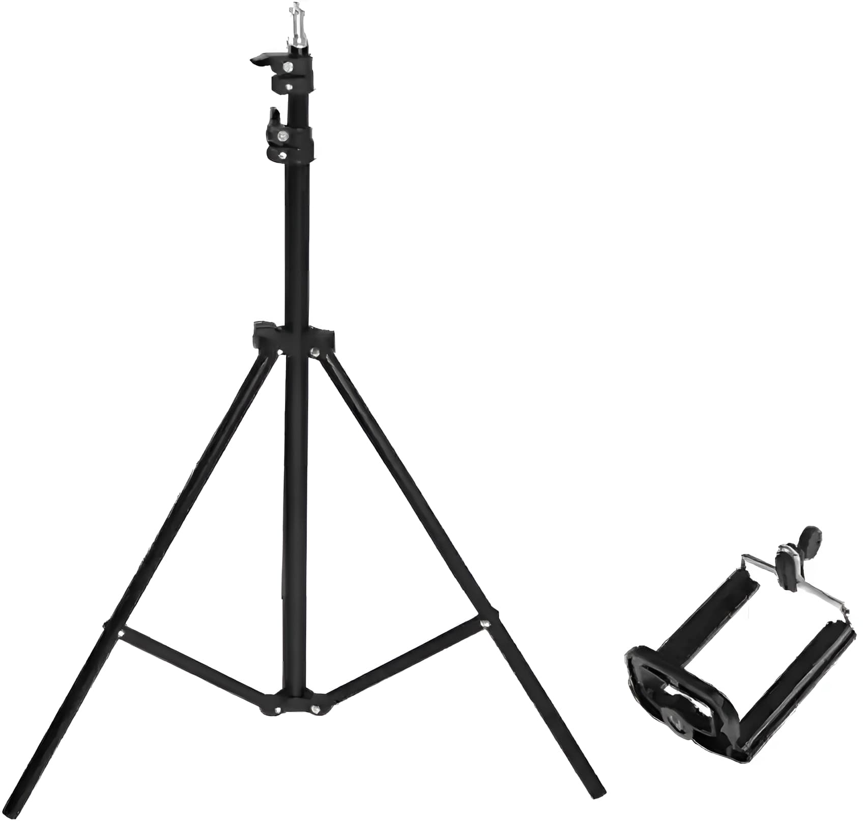 6 Fit Tripod Stand - Tripod &Ring Light | Sync & Switch