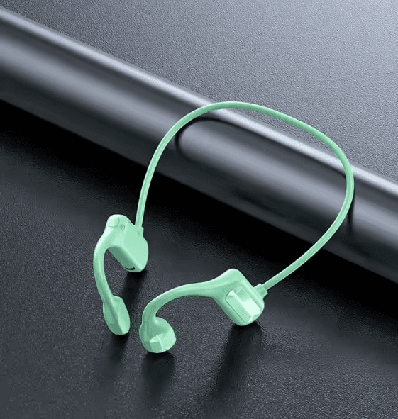 Recrsi NY-036 Open-Ear Wireless Bone Conduction Headset - Neckband | Sync & Switch